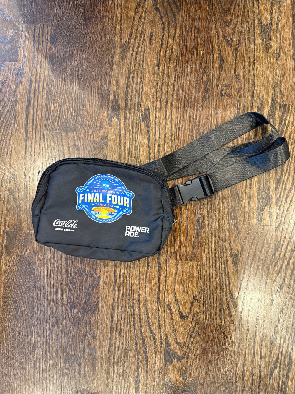 Coca-Cola x Powerade Black Final Four Crossbody Bag nwot